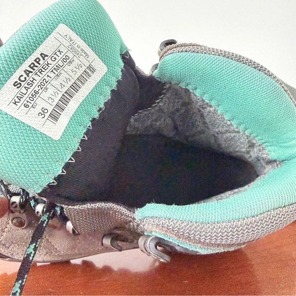 Scarpa Women’s Kailash GTX Unisex Hiking Boot | US 5.5 - Picture 8 of 8